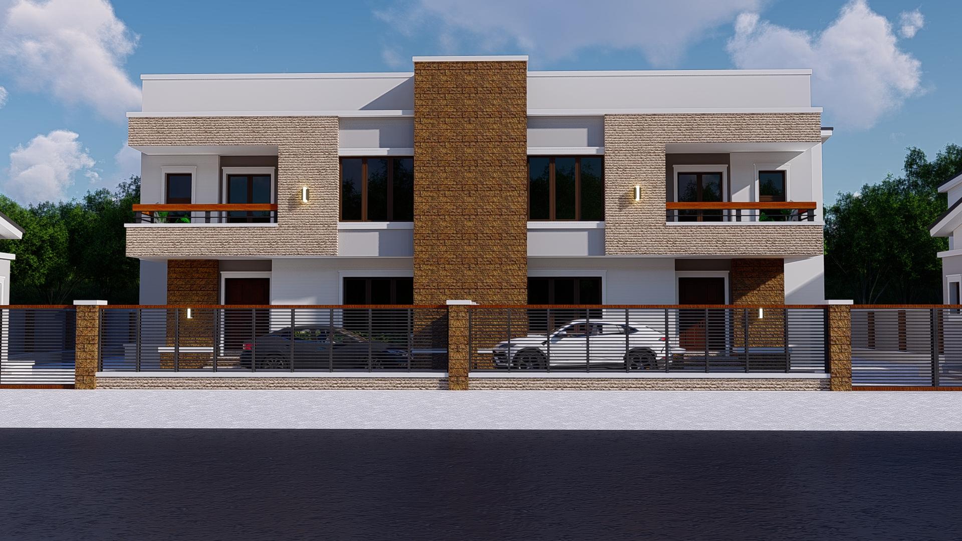 4 BEDROOM SEMI-DETACHED DUPLEXES + BQ ATTACHED