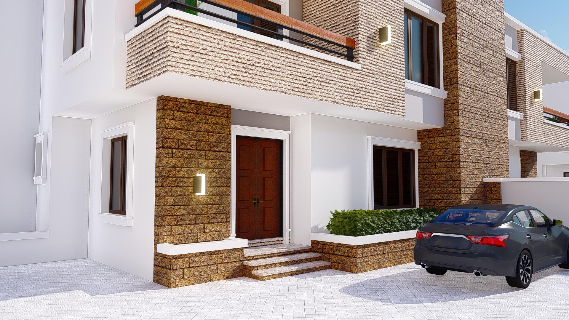 4 BEDROOM SEMI-DETACHED DUPLEXES + BQ ATTACHED